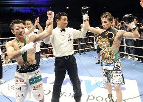 Ioka wins in unification title match