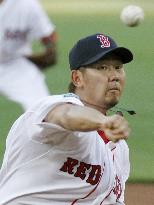 Matsuzaka fails to become winning pitcher