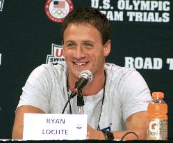 Lochte before Olympic swimming qualifiers
