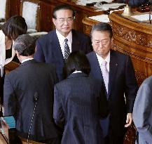 Japan's lower house OKs sales tax hike legislation