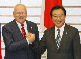 Slovak President Gasparovic in Japan