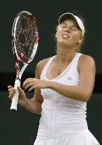 Wozniacki out of Wimbledon