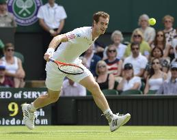 Murray advances to 3rd round at Wimbledon