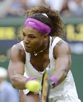 S. Williams advances to semifinals at Wimbledon