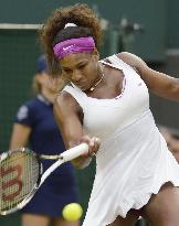 S. Williams advances to semifinals at Wimbledon