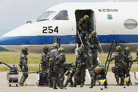 Joint air exercise at Hokkaido base