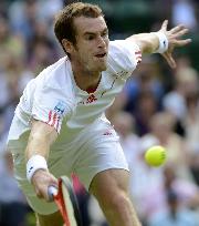 Murray advances to semifinals at Wimbledon