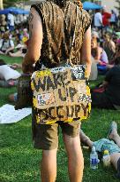 Occupy demonstrator in Philadelphia