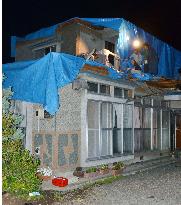 Apparent tornado hits Aomori Pref.
