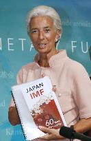 IMF chief in Japan