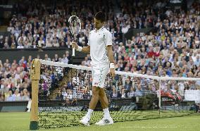 Djokovic defeated by Federer at Wimbledon