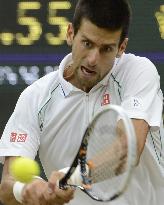 Djokovic defeated by Federer at Wimbledon