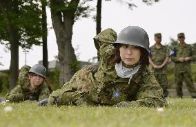 "Boot camp" experience at Hokkaido SDF unit