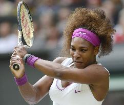 Serena Williams wins women's singles at Wimbledon