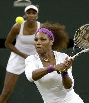Williams sisters win doubles at Wimbledon