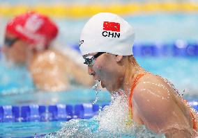 (SP)HUNGARY-BUDAPEST-FINA WORLD CHAMPIONSHIPS-WOMEN'S 100M BREASTSTROKE