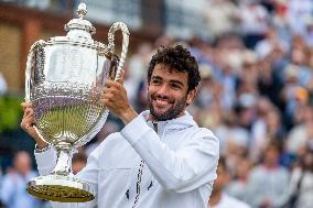 (SP)BRITAIN-LONDON-CINCH CHAMPIONSHIPS-MEN'S SINGLES FINAL