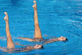 (SP)HUNGARY-BUDAPEST-FINA WORLD CHAMPIONSHIPS-ARTISTIC SWIMMING