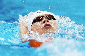 (SP)HUNGARY-BUDAPEST-FINA WORLD CHAMPIONSHIPS-WOMEN'S 100M BACKSTROKE