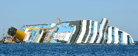 Costa Concordia 6 months after accident