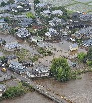 Torrential rain in Kyushu