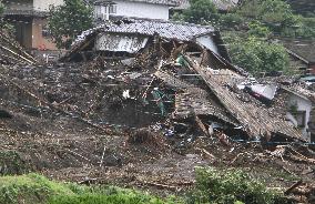 Torrential rain in Kyushu