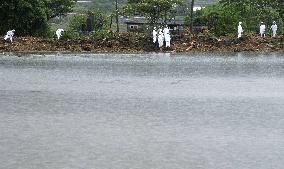 Heavy rain hits southwestern Japan