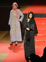 Abaya fashion show in Tokyo