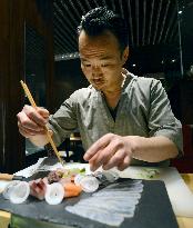 Japanese chef in Britain