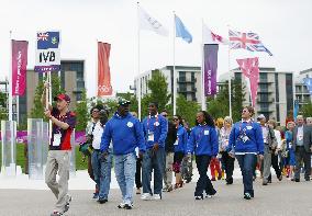 London Olympics athletes' village