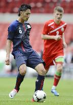 Japan beat Belarus in soccer friendly