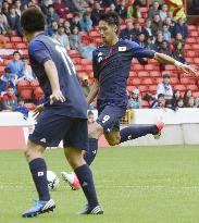 Japan beat Belarus in soccer friendly