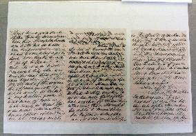 Letters from Briton murdered in 1862