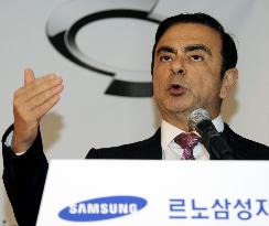 Renault-Nissan to outsource car production to S. Korean unit