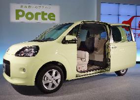 Toyota launches remodeled Porte