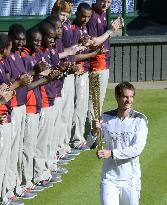 Murray at torch relay