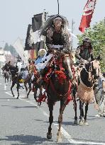 Horse chase festival in Fukushima