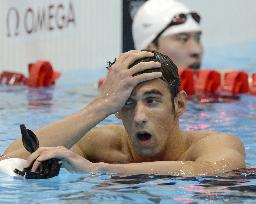 Phelps 8th in 400-meter individual medley prelim