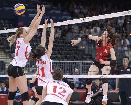 Japan Women off to winning start in volleyball