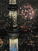 Fireworks in Tokyo