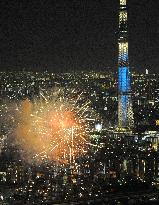 Fireworks in Tokyo