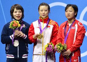 Japan's Miyake wins silver in women's weightlifting