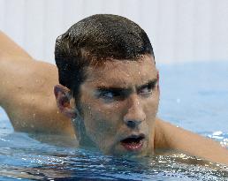 Phelps fails to medal in 400m individual medley