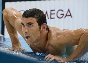 Phelps fails to medal in London Olympics 400m IM