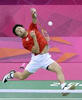 Sasaki advances to second round of Olympic badminton men's singles