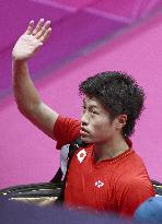 Sasaki advances to second round of Olympic badminton men's singles