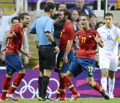 Honduras beat Spain in Olympic soccer