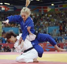 Matsumoto vs. Pavia in Olympic women's judo