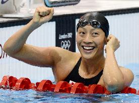 Terakawa wins bronze in Olympic women's 100m backstroke