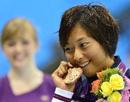 Suzuki wins bronze in Olympic women's 100m breaststroke